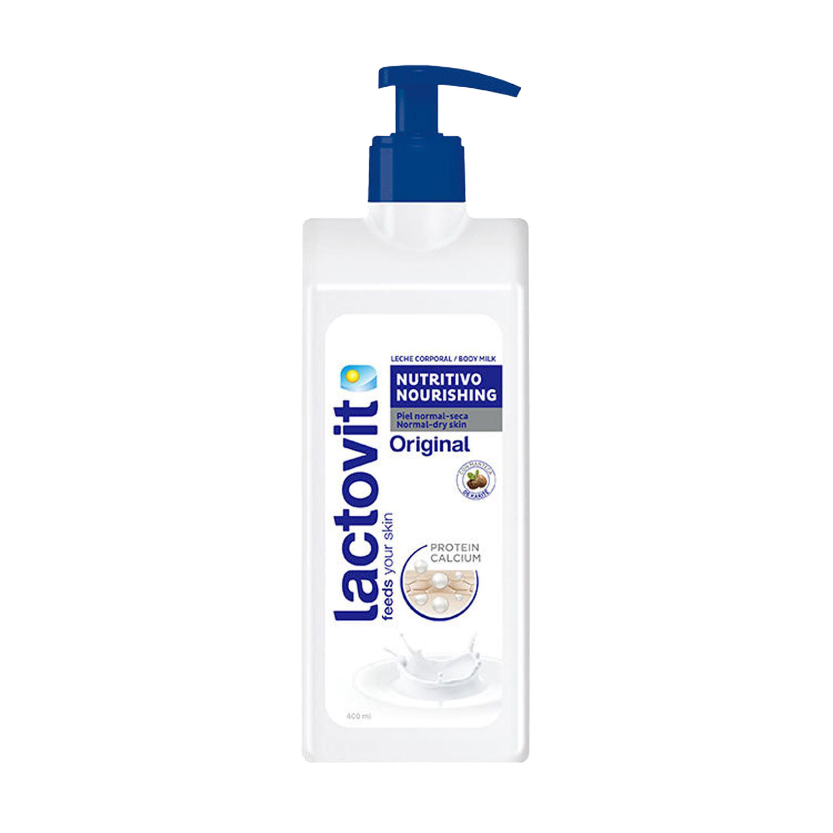 Молочко для тіла Lactovit Original Body Milk для нормальної та сухої шкіри, 400 мл